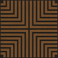 Mexen Linea 02 acoustic wall panel 60 x 60 cm (4 pcs.), 9 mm felt, technical veneer, Natural Oak - S110-60607-02-042