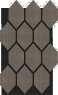 Mexen Lam-B Wall Slats 275 x 30 cm, 4 mm HDF Board, Technical Veneer, Sand Oak - S100-275307-3015-001