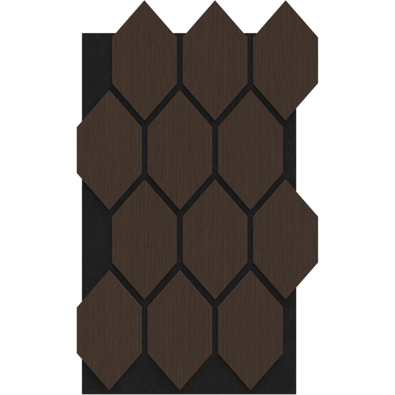 Mexen Lam-B Wall Slats 275 x 30 cm, 4 mm HDF Board, Technical Veneer, Sand Oak - S100-275307-3015-001