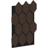 Mexen Lam-B Wall Slats 275 x 30 cm, 4 mm HDF Board, Technical Veneer, Sand Oak - S100-275307-3015-001