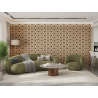 Mexen Lam-B Wall Slats 275 x 30 cm, 4 mm HDF Board, Technical Veneer, Sand Oak - S100-275307-3015-001