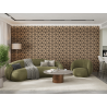 Mexen Lam-B Wall Slats 275 x 30 cm, 4 mm HDF Board, Technical Veneer, Sand Oak - S100-275307-3015-001