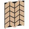 Mexen Form 03 acoustic wall panel 71.5 x 58 cm (4 pcs), 9 mm felt, technical veneer, Bleached Oak - S111-71587-03-040
