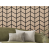 Mexen Lam-B Wall Slats 275 x 30 cm, 4 mm HDF Board, Technical Veneer, Sand Oak - S100-275307-3015-001