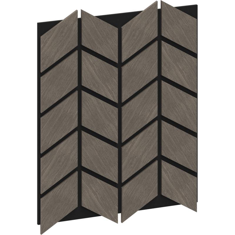 Mexen Lam-B Wall Slats 275 x 30 cm, 4 mm HDF Board, Technical Veneer, Sand Oak - S100-275307-3015-001
