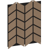 Mexen Lam-B Wall Slats 275 x 30 cm, 4 mm HDF Board, Technical Veneer, Sand Oak - S100-275307-3015-001
