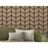 Mexen Lam-B Wall Slats 275 x 30 cm, 4 mm HDF Board, Technical Veneer, Sand Oak - S100-275307-3015-001