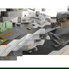 Mexen Cesar 1-compartment granite sink with a drip tray and kitchen mixer tap Telma, Grey - 6514-71-670200-50