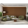 Mexen Lam-B Wall Slats 275 x 30 cm, 4 mm HDF Board, Technical Veneer, Sand Oak - S100-275307-3015-001