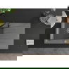 Mexen Cesar 1-compartment granite sink with a drip tray and kitchen mixer tap Telma, Grey - 6514-71-670200-70