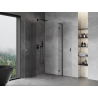 Mexen Mist-H L Duo tilting shower cabin 115 x 115 cm, transparent, brushed gun gray - 8A5L-115L-115P-66-00