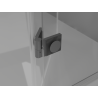 Mexen Mist-H L Duo Pivot Shower Cabin 80 x 80 cm, Transparent, Gun Metal - 8A5L-080L-080P-95-00