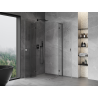 Mexen Mist-H L Duo Pivot Shower Cabin 80 x 80 cm, Transparent, Gun Metal - 8A5L-080L-080P-95-00