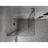 Mexen Mist-H L Duo Pivot Shower Cabin 80 x 80 cm, Transparent, Gun Metal - 8A5L-080L-080P-95-00