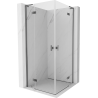 Mexen Mist-H L Duo Pivot Shower Cabin 85 x 85 cm, Transparent, Gun Metal - 8A5L-085L-085P-95-00