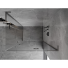 Mexen Mist-H L Duo Right-Swing Shower Cabin 110 x 115 cm, Transparent, Gun Metal - 8A5L-110L-115P-95-00