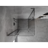 Mexen Mist-H L Duo Hinged Shower Cabin 115 x 115 cm, Transparent, Gun Metal - 8A5L-115L-115P-95-00