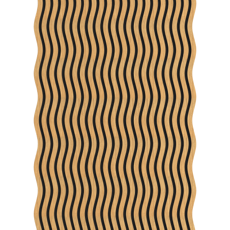 Mexen Lam-SF 01 acoustic wall slats 280 x 30 cm, 9 mm felt, technical veneer, Oak Classic - S106-280-01-041