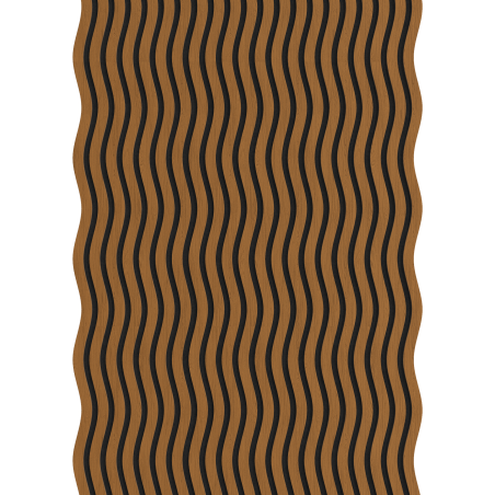 Mexen Lam-SF 01 acoustic wall slats 280 x 30 cm, 9 mm felt, technical veneer, Natural Oak - S106-280-01-042