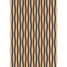 Mexen Lam-SF 01 Lam-SF 26 Acoustic Wall Slats 280 x 30 cm, 9 mm Felt, Technical Veneer, Bleached Oak - S106-280-26-040