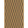 Mexen Lam-SF 01 Lam-SF 26 Acoustic Wall Slats 280 x 30 cm, 9 mm Felt, Technical Veneer, Classic Oak - S106-280-26-041