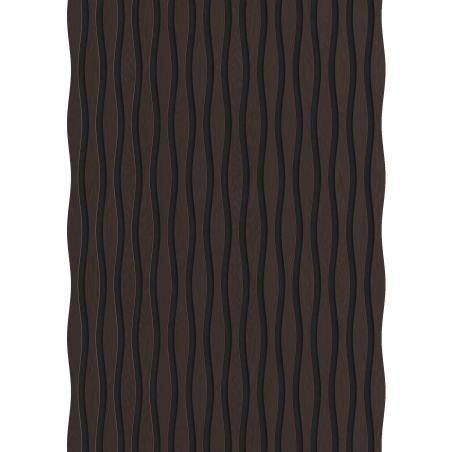 Mexen Lam-SF 01 Lam-SF 26 Acoustic Wall Panels 280 x 30 cm, 9 mm Felt, Technical Veneer, Black Oak - S106-280-26-046