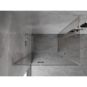 Mexen Mist-H L Duo shower enclosure hinged left 105 x 85 cm, transparent, brushed nickel - 8A5L-105L-085P-97-00