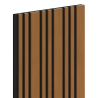 Mexen Lam-F Slim 01 acoustic wall slats 280 x 36.5 cm, felt 9 mm, technical veneer, Natural Oak - S107-280-01-042