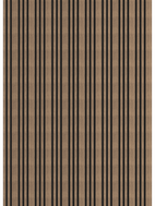 Mexen Lam-F Acoustic Wall Slats 275 x 30 cm, 8 mm Felt, Technical Veneer, Golden Oak - S105-275307-3015-003