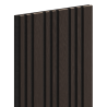 Mexen Lam-F Slim 01 acoustic wall slats 280 x 36.5 cm, 9 mm felt, technical veneer, Black Oak - S107-280-01-046