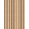 Mexen Lam-F Nano 01 acoustic wall slats 280 x 32.4 cm, 9 mm felt, technical veneer, Bleached Oak - S108-280-01-040
