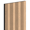 Mexen Lam-F Nano 01 acoustic wall slats 280 x 32.4 cm, 9 mm felt, technical veneer, Bleached Oak - S108-280-01-040
