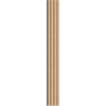 Mexen Lam-F Nano 01 acoustic wall slats 280 x 32.4 cm, 9 mm felt, technical veneer, Bleached Oak - S108-280-01-040