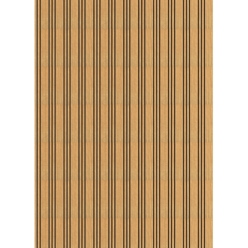 Mexen Lam-F Nano 01 Acoustic wall panels 280 x 32.4 cm, 9 mm felt, technical veneer, Classic Oak - S108-280-01-041