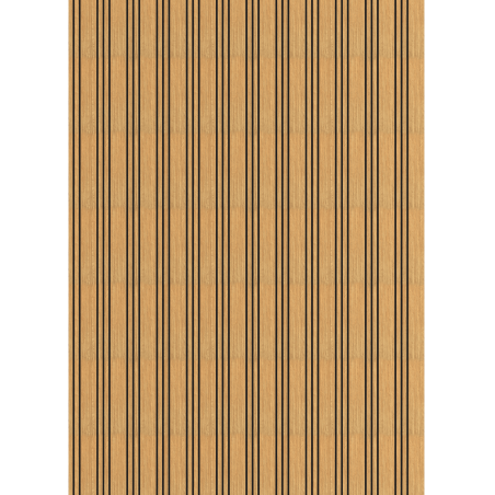 Mexen Lam-F Nano 01 Acoustic wall panels 280 x 32.4 cm, 9 mm felt, technical veneer, Classic Oak - S108-280-01-041