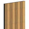 Mexen Lam-F Nano 01 Acoustic wall panels 280 x 32.4 cm, 9 mm felt, technical veneer, Classic Oak - S108-280-01-041