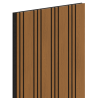 Mexen Lam-F Nano 01 acoustic wall slats 280 x 32.4 cm, 9 mm felt, technical veneer, Natural Oak - S108-280-01-042