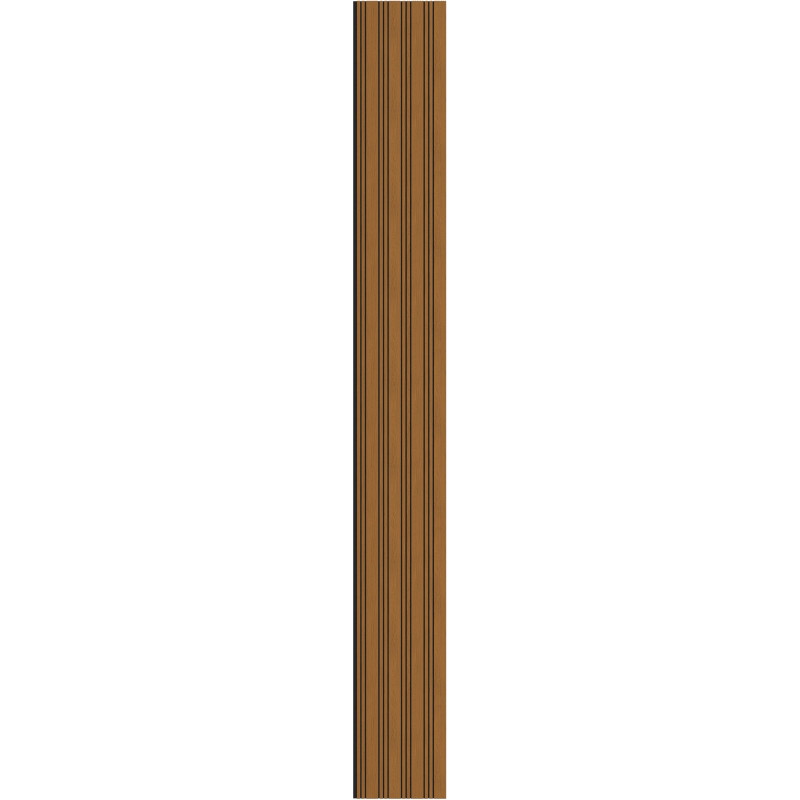 Mexen Lam-F Nano 01 acoustic wall slats 280 x 32.4 cm, 9 mm felt, technical veneer, Natural Oak - S108-280-01-042