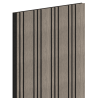 Mexen Lam-F Nano 01 acoustic wall slats 280 x 32.4 cm, 9 mm felt, technical veneer, Gray Oak - S108-280-01-043