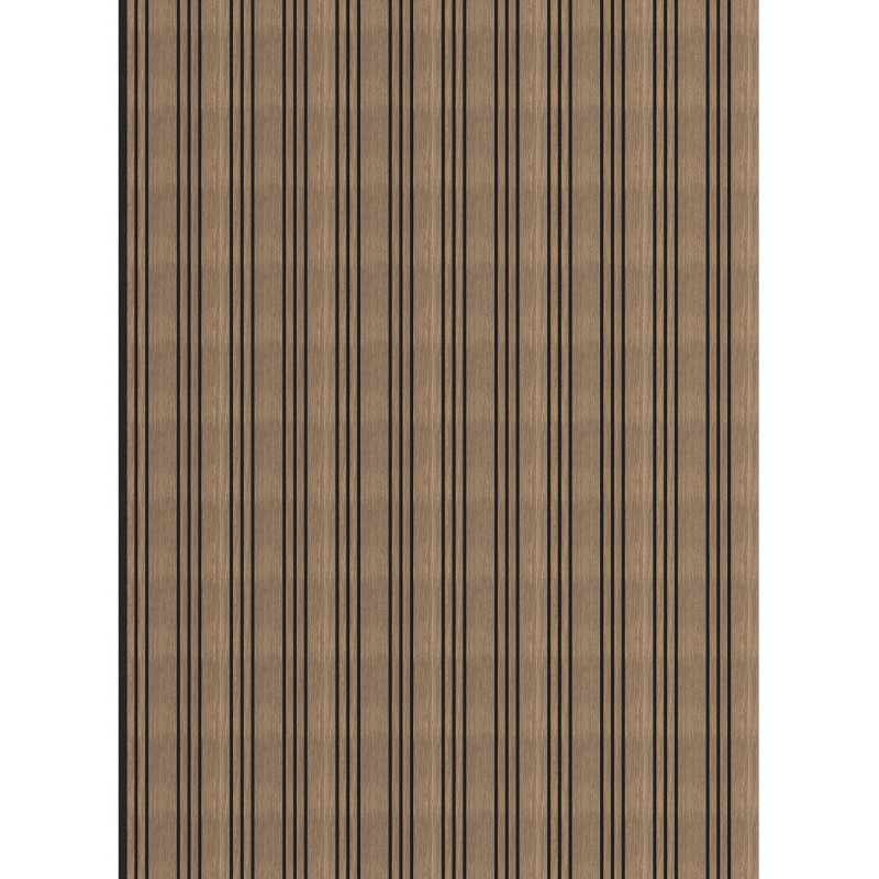 Mexen Lam-F Nano 01 acoustic wall slats 280 x 32.4 cm, 9 mm felt, technical veneer, Dark Walnut - S108-280-01-044