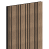 Mexen Lam-F Nano 01 acoustic wall slats 280 x 32.4 cm, 9 mm felt, technical veneer, Dark Walnut - S108-280-01-044