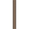 Mexen Lam-F Nano 01 acoustic wall slats 280 x 32.4 cm, 9 mm felt, technical veneer, Dark Walnut - S108-280-01-044