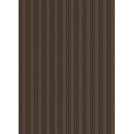Mexen Lam-F Nano 01 acoustic wall slats 280 x 32.4 cm, 9 mm felt, technical veneer, Mocca Oak - S108-280-01-045