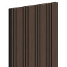 Mexen Lam-F Nano 01 acoustic wall slats 280 x 32.4 cm, 9 mm felt, technical veneer, Mocca Oak - S108-280-01-045