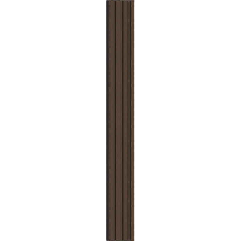 Mexen Lam-F Nano 01 acoustic wall slats 280 x 32.4 cm, 9 mm felt, technical veneer, Mocca Oak - S108-280-01-045