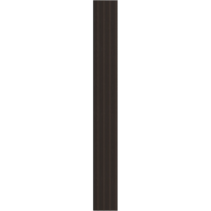 Mexen Lam-F Nano 01 acoustic wall slats 280 x 32.4 cm, felt 9 mm, technical veneer, Black Oak - S108-280-01-046