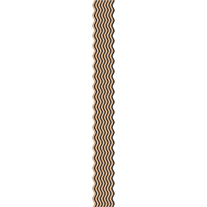 Mexen Lam-SF 02 acoustic wall slats 280 x 30 cm, 9 mm felt, technical veneer, Bleached Oak - S106-280-02-040