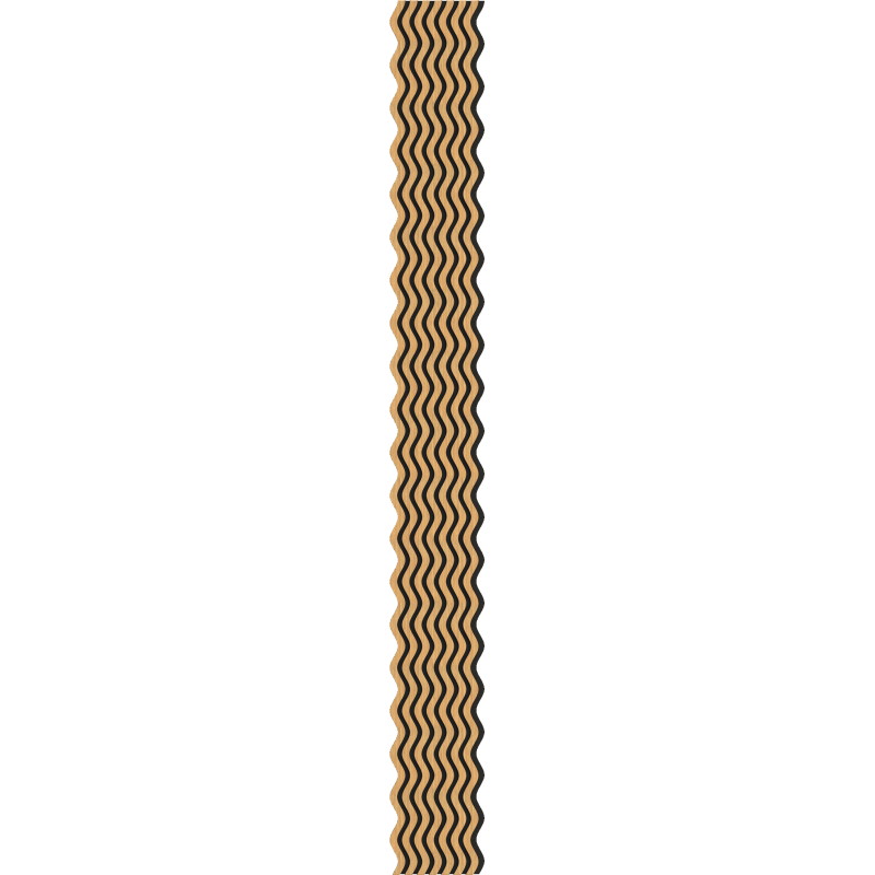 Mexen Lam-SF 02 acoustic wall slats 280 x 30 cm, 9 mm felt, technical veneer, Oak Classic - S106-280-02-041