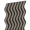Mexen Lam-SF 02 acoustic wall slats 280 x 30 cm, 9 mm felt, technical veneer, Gray Oak - S106-280-02-043