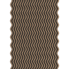 Mexen Lam-SF 02 wall acoustic panels 280 x 30 cm, felt 9 mm, technical veneer, Dark Walnut - S106-280-02-044